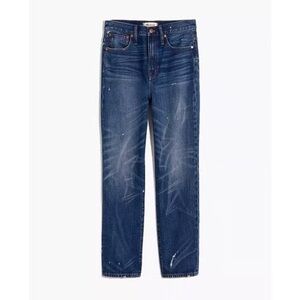 NWT Madewell Classic Straight Jeans size 28